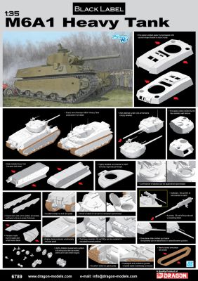 M6A1 Heavy Tank детальное изображение Бронетехника 1/35 Бронетехника