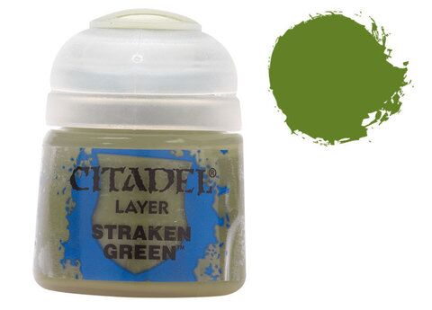 Citadel Layer: STRAKEN GREEN детальное изображение Акриловые краски Краски