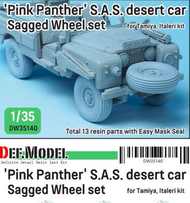 British SAS Landrover Pinkpanther детальное изображение Смоляные колёса Афтермаркет