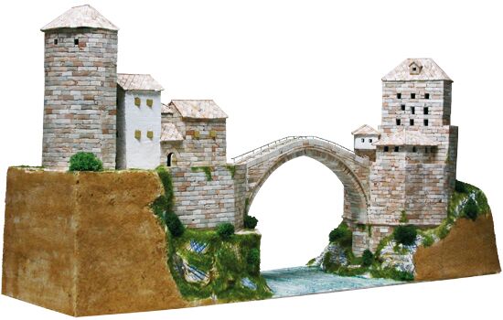 Ceramic constructor - Old Bridge (Mostar), (STARI MOST) детальное изображение Керамический конструктор  Конструкторы