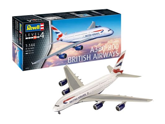  A380-800 British Airways детальное изображение Самолеты 1/144 Самолеты