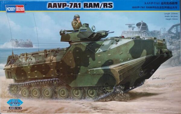 Сборная модель AAVP-7A1 RAM/RS детальное изображение Бронетехника 1/35 Бронетехника