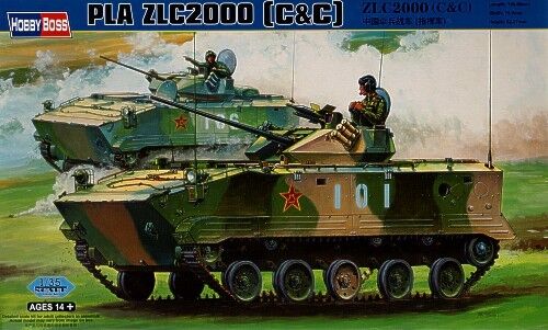 Сборная модель PLA ZLC2000 C&amp;C детальное изображение Бронетехника 1/35 Бронетехника