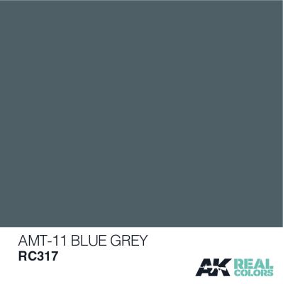 AMT-11 Blue Grey / Сіро-синій детальное изображение Real Colors Краски
