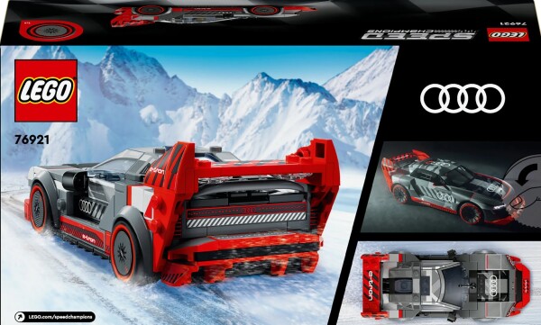Constructor LEGO SPEED CHAMPIONS Race car Audi S1 e-tron quattro 76921 детальное изображение Speed Champions Lego