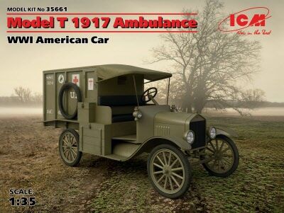 Модель T 1917 , Американський санітарний автомобіль 1 Світової війни детальное изображение Автомобили 1/35 Автомобили