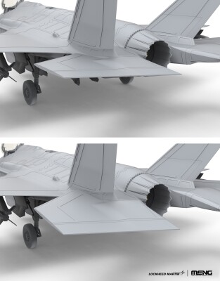 Scale model 1/48 Lockheed Martin F-35I Adir (Israeli Airforce) Meng LS-018 детальное изображение Самолеты 1/48 Самолеты