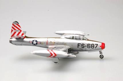 Сборная модель американского истребителя F-84E “Thunderjet” детальное изображение Самолеты 1/72 Самолеты