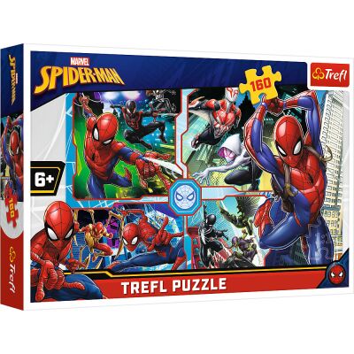 Puzzles Spiderman to the Rescue 160pcs детальное изображение 160 элементов Пазлы
