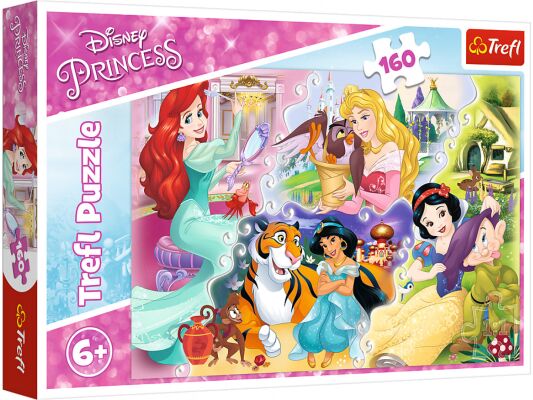 Puzzle Princesses and Friends 160pcs детальное изображение 160 элементов Пазлы