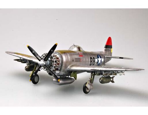 Scale model 1/32 Fighter-bomber Republic P-47 &quot;Thunderbolt&quot; Trumpeter 02263 детальное изображение Самолеты 1/32 Самолеты