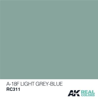 A-18F Light Blue / A-18F Светлый серо-синий детальное изображение Real Colors Краски