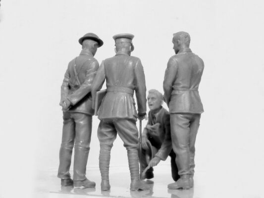Британський танковий екіпаж Першої світової війни детальное изображение Фигуры 1/35 Фигуры