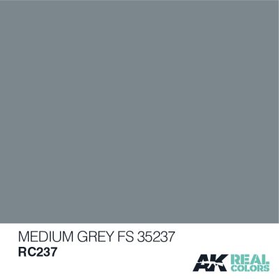 Medium Grey FS 35237 / Средний серый детальное изображение Real Colors Краски