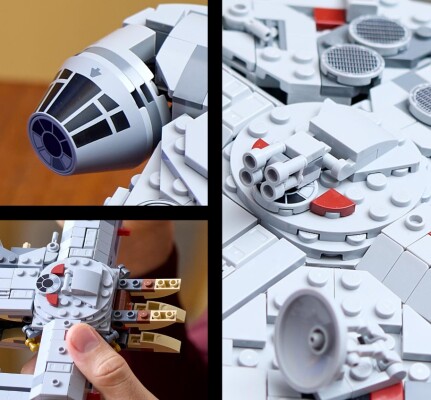 Constructor LEGO STAR WARS Millennium Falcon 75375 детальное изображение Star Wars Lego