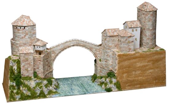 Ceramic constructor - Old Bridge (Mostar), (STARI MOST) детальное изображение Керамический конструктор  Конструкторы