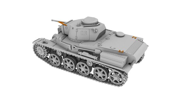 Збірна модель шведського легкого танка Stridsvagn m/38 детальное изображение Бронетехника 1/72 Бронетехника