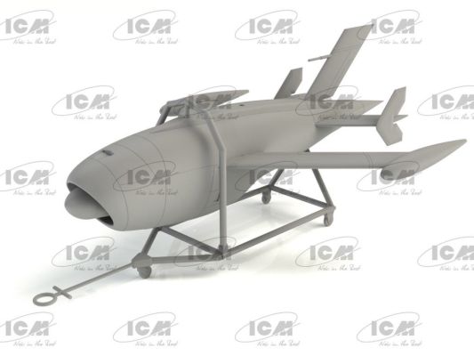 KDA-1 (Q-2A) Firebee with trailer детальное изображение Самолеты 1/48 Самолеты