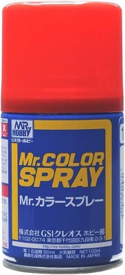 Spray paint Character Red Mr.Color Spray (100 ml) S108 детальное изображение Краска / грунт в аэрозоле Краски