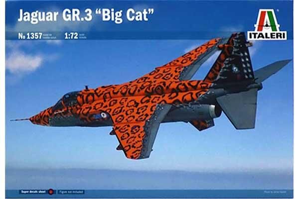 Збірна модель 1/32 літак Jaguar GR.3 Italeri 1357 детальное изображение Самолеты 1/72 Самолеты
