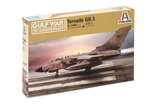 Збірна модель 1/72 літак Tornado GR.1 RAG &quot;Gulf War&quot; Italeri 1384 детальное изображение Самолеты 1/72 Самолеты