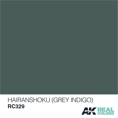 Hairanshoku (Grey Indigo) / Серый индиго детальное изображение Real Colors Краски