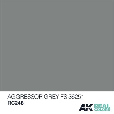 Aggressor Grey FS 36251 / АГРЕССОР СЕРЫЙ  детальное изображение Real Colors Краски