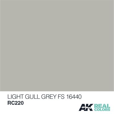 Light Gull Grey FS 16440 / Світло-сірий детальное изображение Real Colors Краски