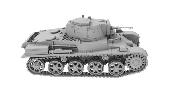 Збірна модель Угорського легкого танка Толді I детальное изображение Бронетехника 1/72 Бронетехника