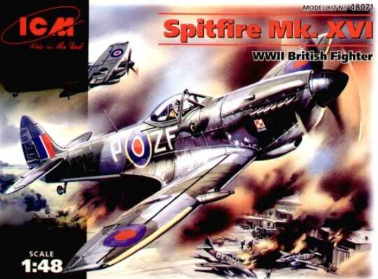 Spitfire Mk.XVI детальное изображение Самолеты 1/48 Самолеты