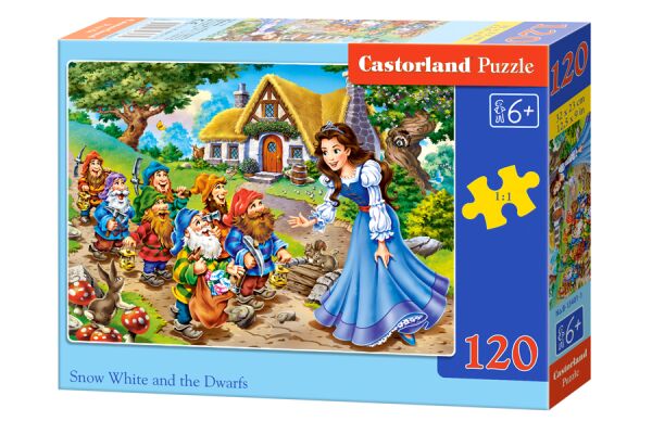 Puzzle Snow White and the Dwarfs 120 pieces детальное изображение 120 элементов Пазлы