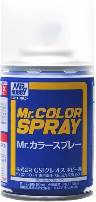 Аэрозольная краска Flat Clear / Акриловый матовый лак Mr.Color Spray (100 ml) S30 детальное изображение Краска / грунт в аэрозоле Краски