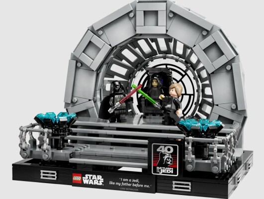 Конструктор LEGO Star Wars Диорама «Тронный зал императора» 75352 детальное изображение Star Wars Lego