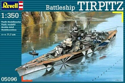 Battleship Tirpitz детальное изображение Флот 1/350 Флот