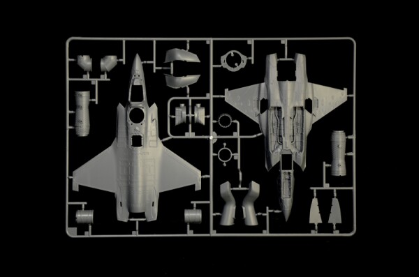 Cборная модель 1/72 Самолет F-35 B Лайтнинг II Италери 1425 детальное изображение Самолеты 1/72 Самолеты
