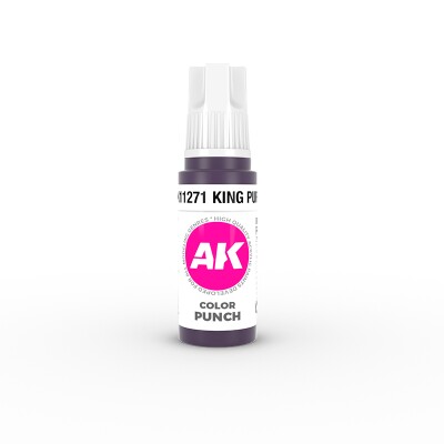 Acrylic paint KING PURPLE – COLOR PUNCH AK-interactive AK11271 детальное изображение General Color AK 3rd Generation