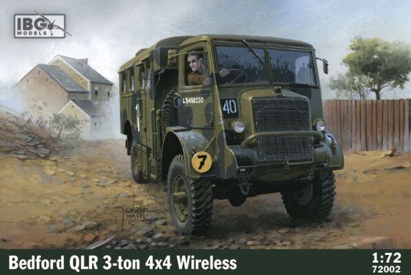 Bedford QLR 3-ton 4×4 Wireless model car детальное изображение Автомобили 1/72 Автомобили