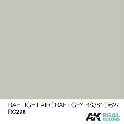 RAF Light Aircraft Grey BS381C/627 / Авіаційний світло-сірий детальное изображение Real Colors Краски