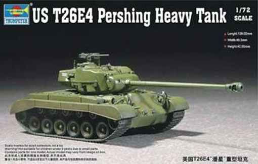 US T26E4 Pershing Heavy Tank детальное изображение Бронетехника 1/72 Бронетехника