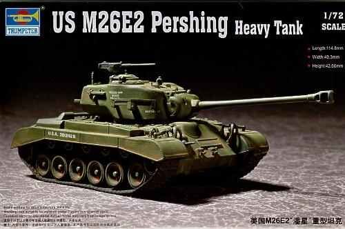 US M26E2 Pershing Heavy Tank детальное изображение Бронетехника 1/72 Бронетехника