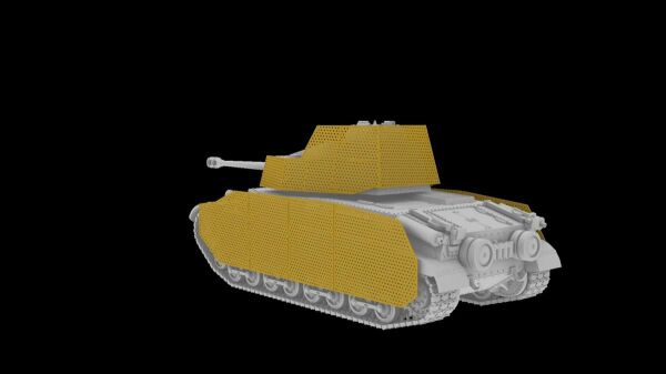 Сборная модель венгерского среднего танка 44М Туран III детальное изображение Бронетехника 1/72 Бронетехника