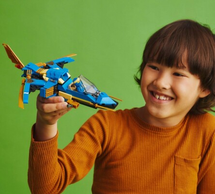 Конструктор LEGO Ninjago Реактивный самолет Джея EVO 71784 детальное изображение NINJAGO Lego