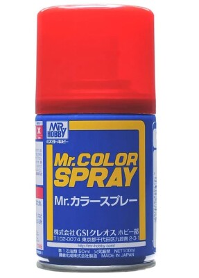Аэрозольная краска Metallic Red / Красный Металлик Mr.Color Spray (100 ml) S75 детальное изображение Краска / грунт в аэрозоле Краски