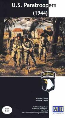 US paratroopers (1944) детальное изображение Фигуры 1/35 Фигуры