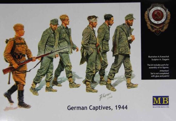 German Captives, 1944 детальное изображение Фигуры 1/35 Фигуры