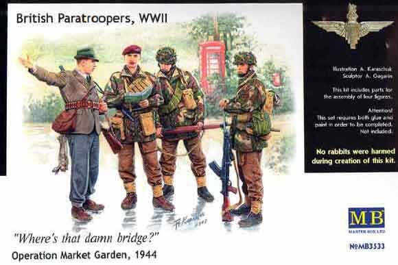 British paratroopers, 1944. Kit 1 детальное изображение Фигуры 1/35 Фигуры