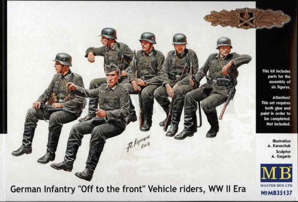 German Infantry &quot;Off to the front&quot; детальное изображение Фигуры 1/35 Фигуры