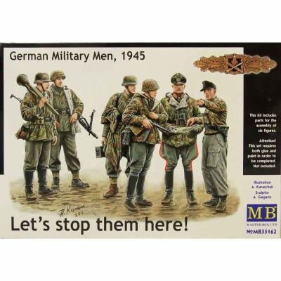 &quot;Зупинимо їх тут! Німецькі військові, 1945 рік&quot; детальное изображение Фигуры 1/35 Фигуры
