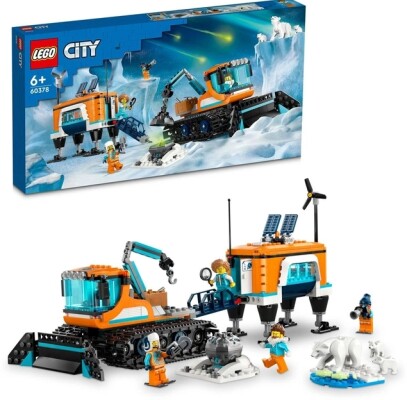 Constructor LEGO City Arctic Research Truck and Mobile Laboratory 60378 детальное изображение City Lego