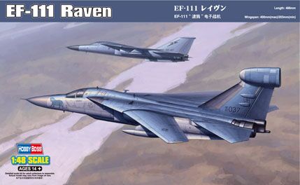 Buildable model EF-111 Raven kit детальное изображение Самолеты 1/48 Самолеты